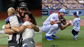 In Photos: Clayton Kershaw creates heartwarming family memories with his children at Dodgers spring training camp
