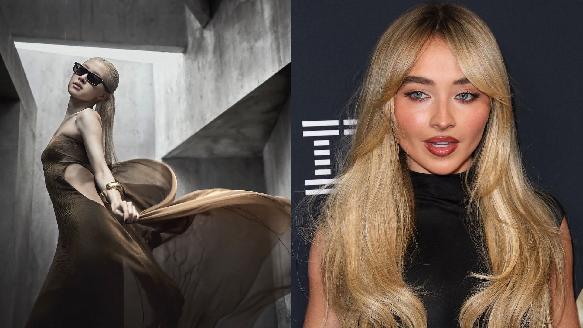 Rose and Sabrina Carpenter reunite (Images via twitter/VanityFair and Instagram/sabrinacarpenter)