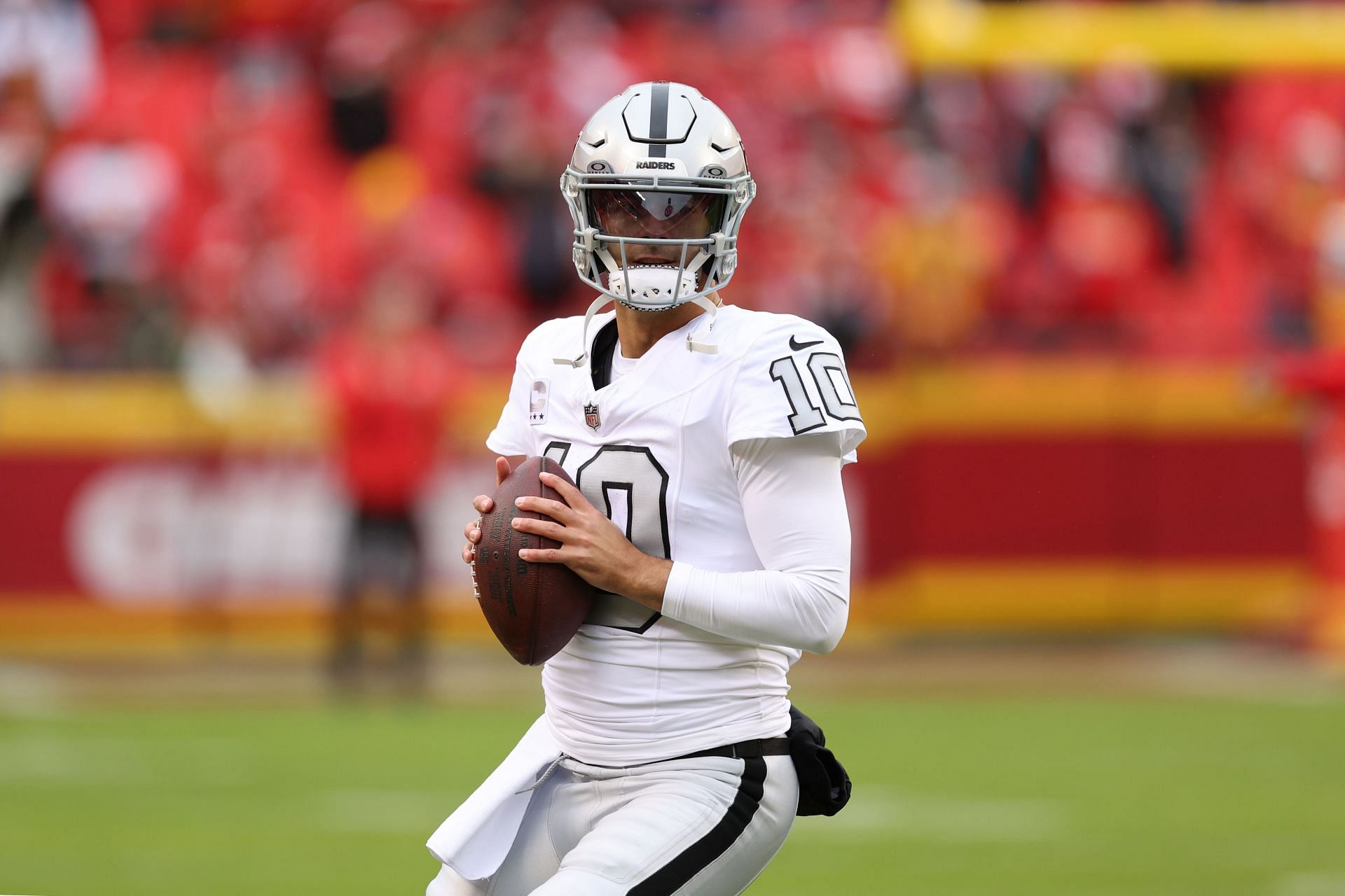 The Raiders haven&#039;t cut Jimmy Garoppolo officially