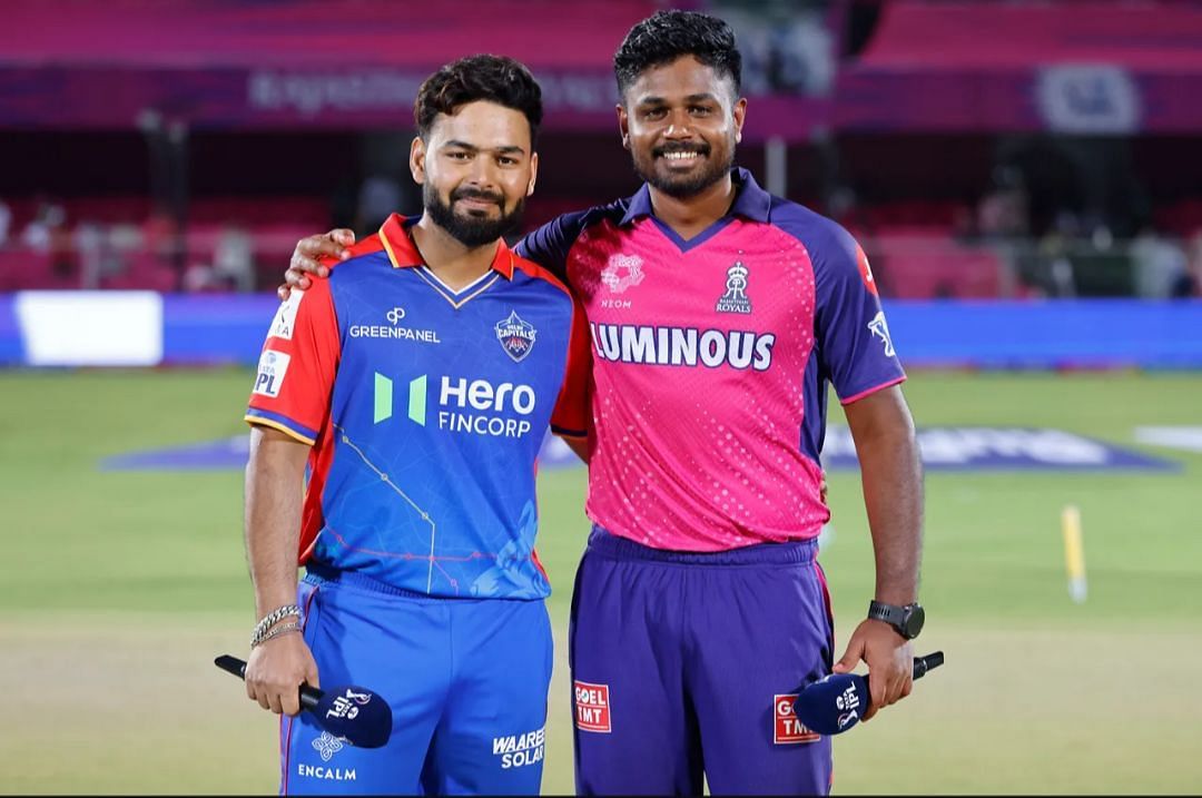 Rishabh Pant and Sanju Samson at the toss