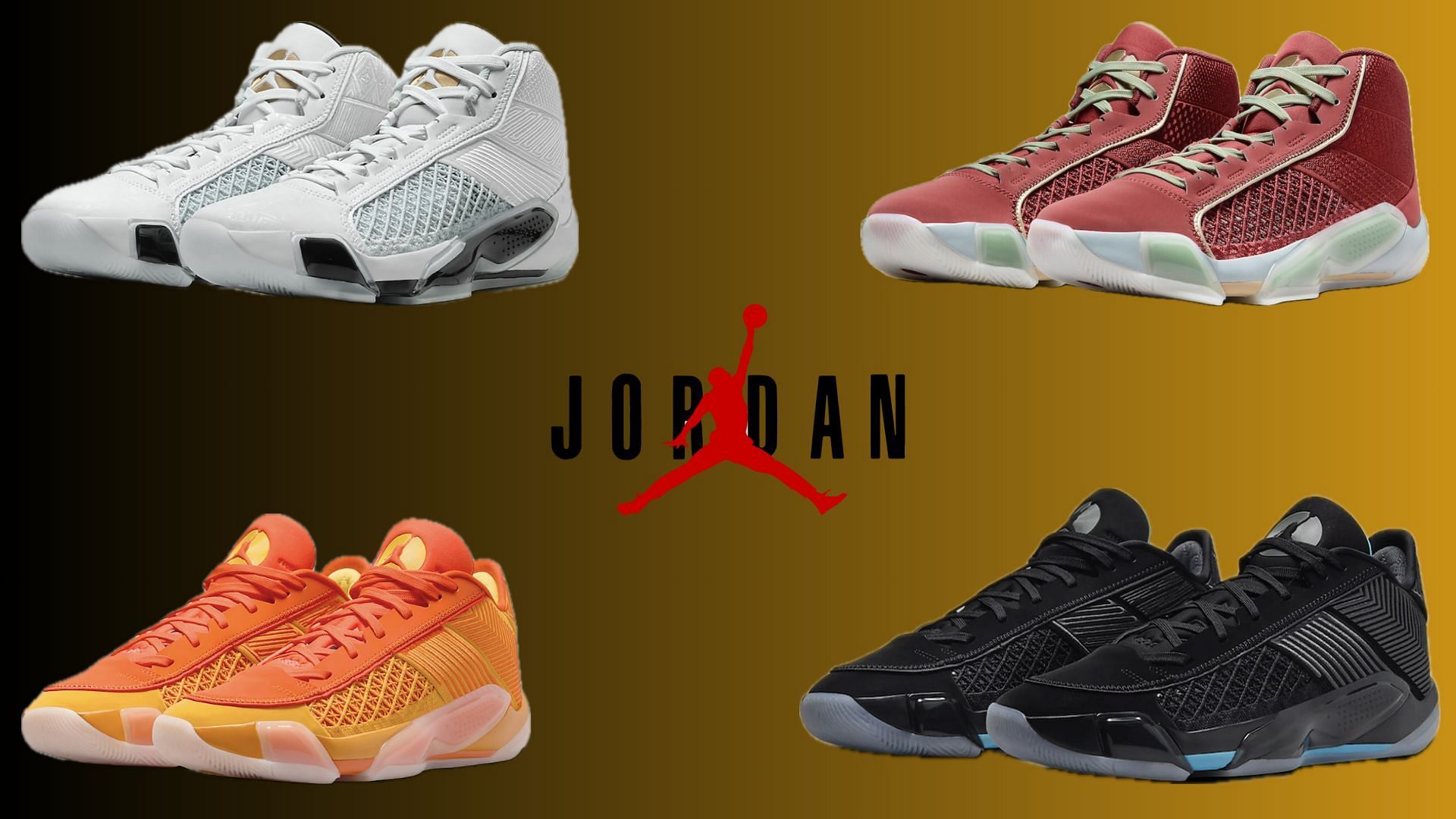 Air Jordan 38 sneaker colorways