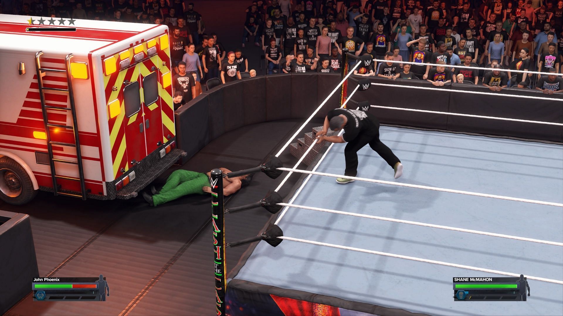 You don&#039;t have to go far to get to the ambulance (Image via 2K Games)