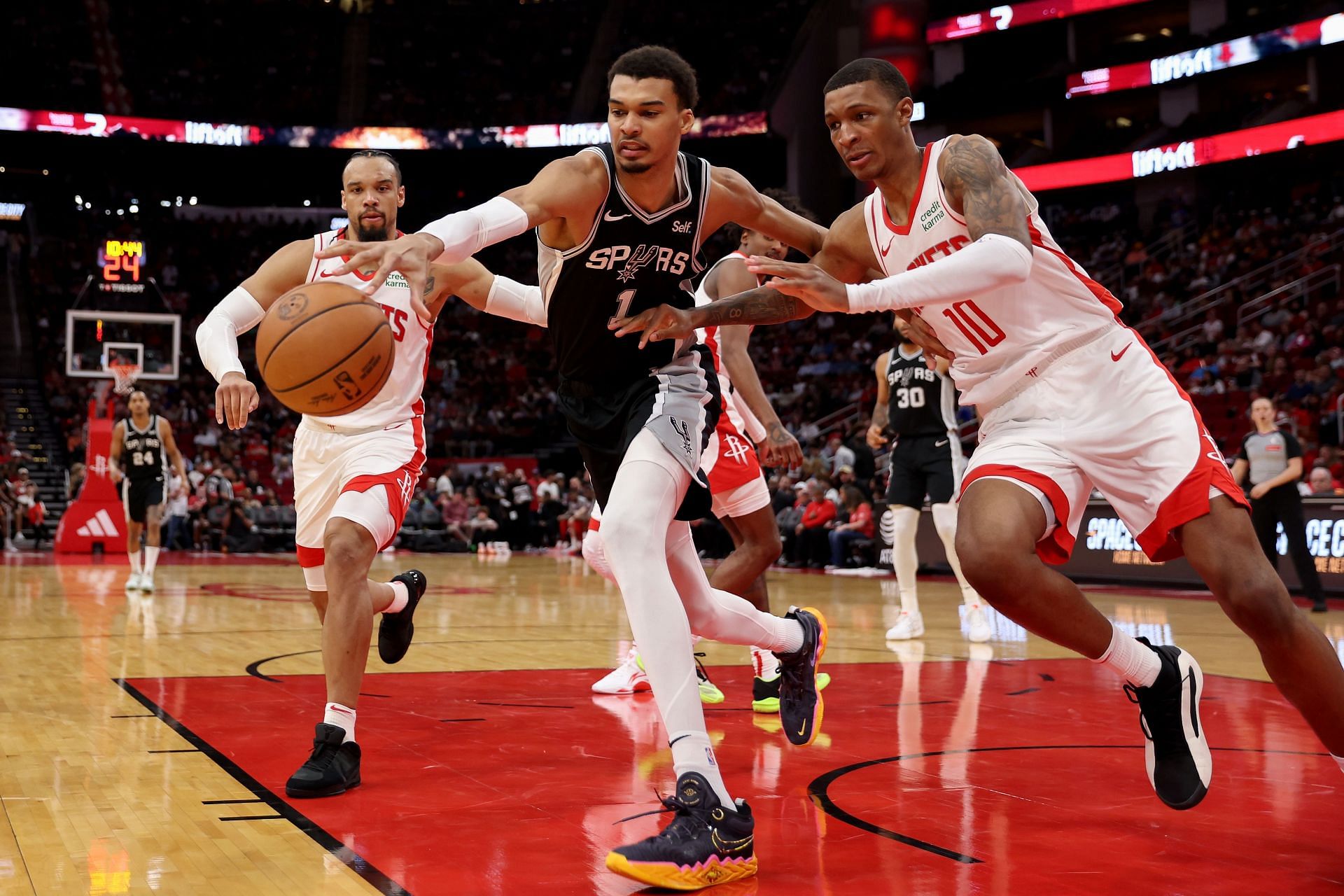 San Antonio Spurs v Houston Rockets