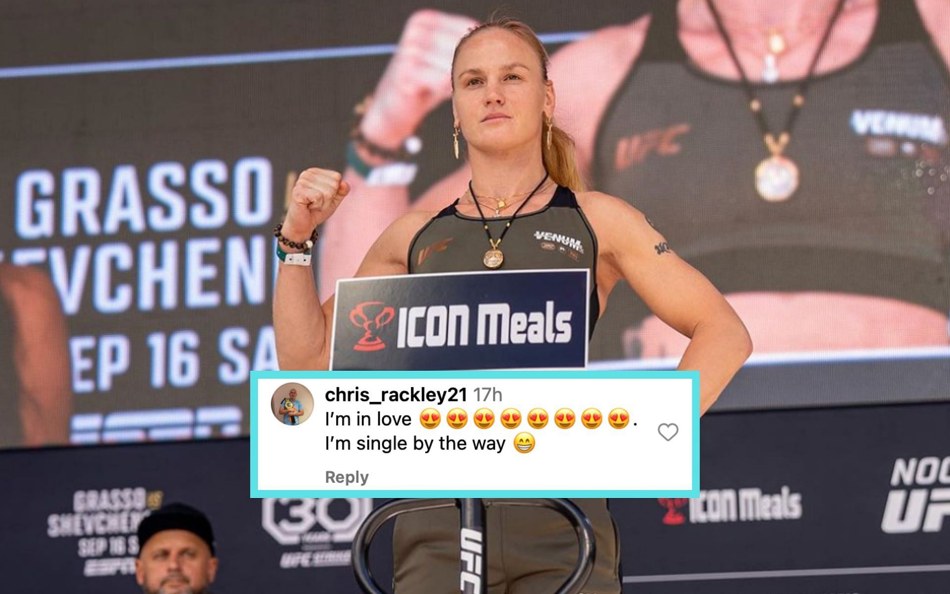 Valentina Shevchenko shows off physique with birthday Instagram post [Photo Courtesy @bulletvalentina on Instagram]