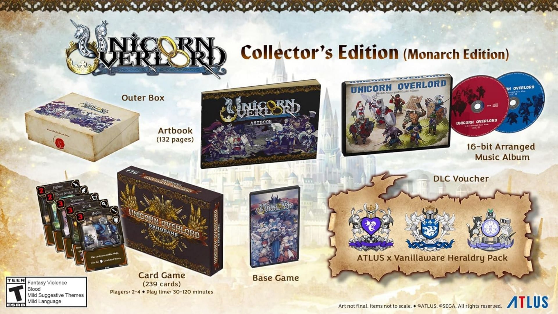 Monarch Edition physical content (Image via Atlus)