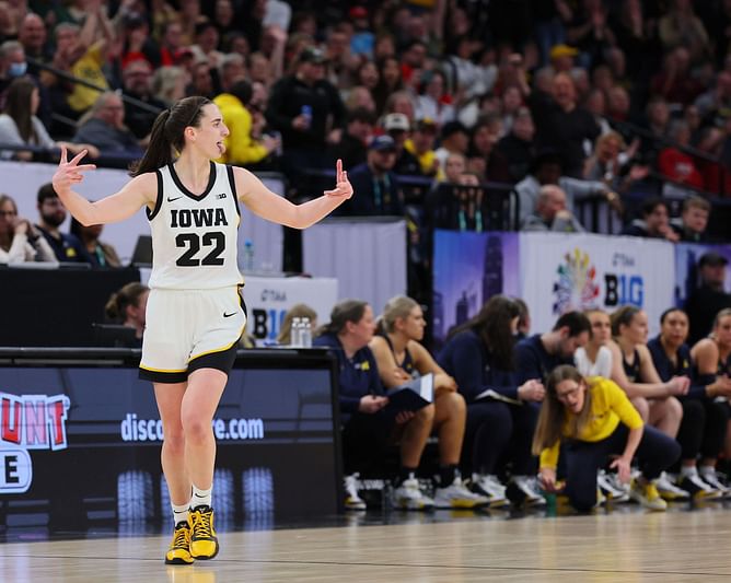 Caitlin Clark points today: How did the Iowa superstar perform against Michigan on 9th March 2024