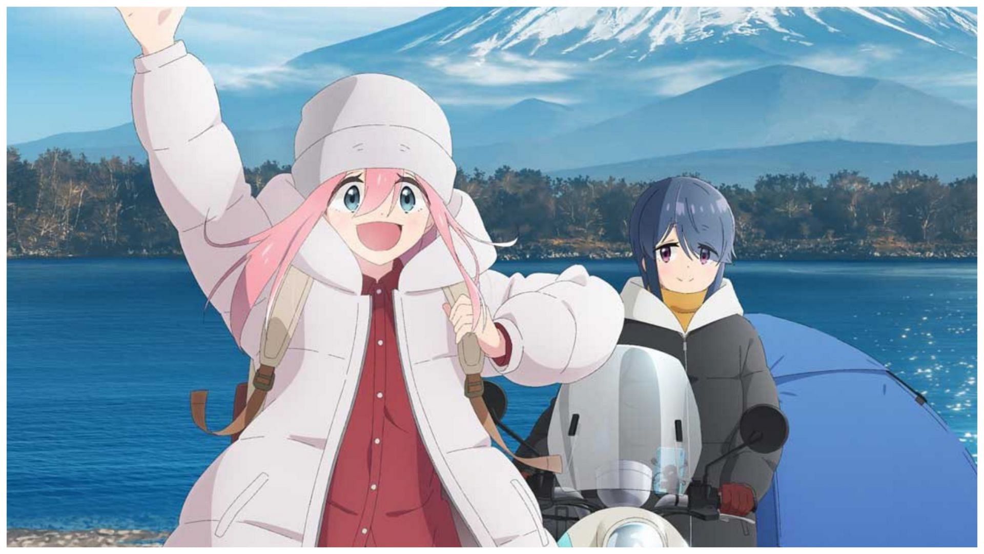 Laid Back Camp Season 3 Episode 1 release date and time (Image via Eight Bit)