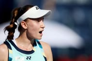 Elena Rybakina at the 2024 Dubai Tennis Championships - Getty Images
