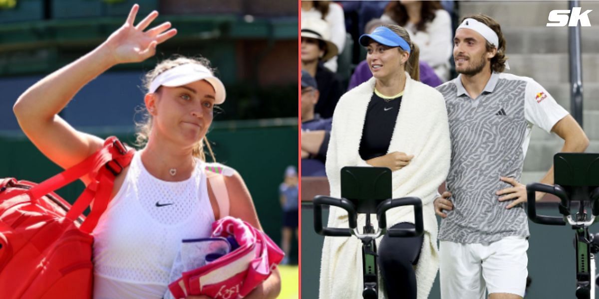 Paula Badosa and Stefanos Tsitsipas