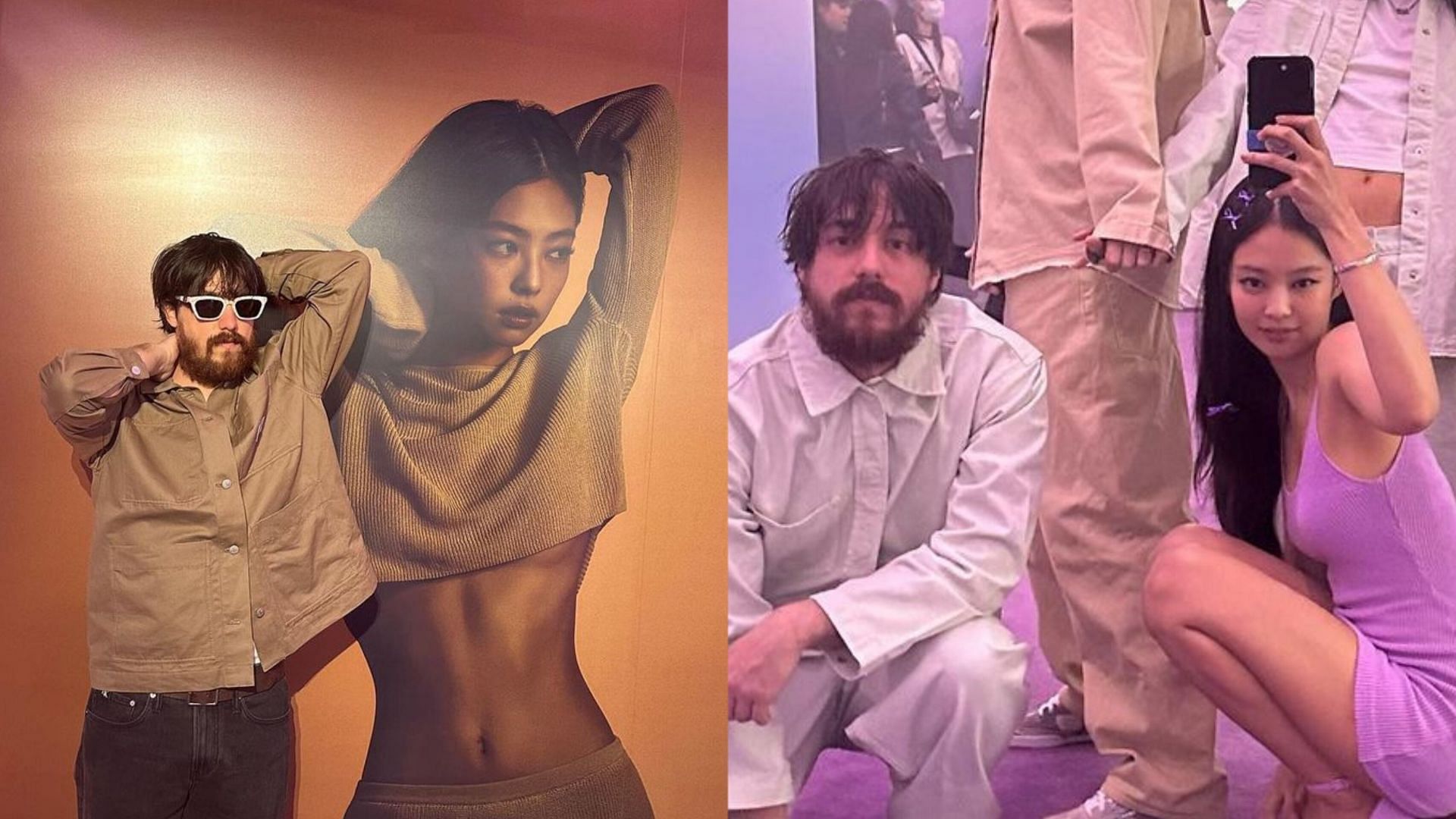 Jennie and Matt Champion of Brockhampton tease a possible new collab (Images via Instagram/@jennierubyjane)