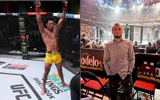 “On the street with no rules I’ll rip your heart out” - Umar Nurmagomedov’s explosive DM feud with fellow UFC Vegas 87 fighter hits social media