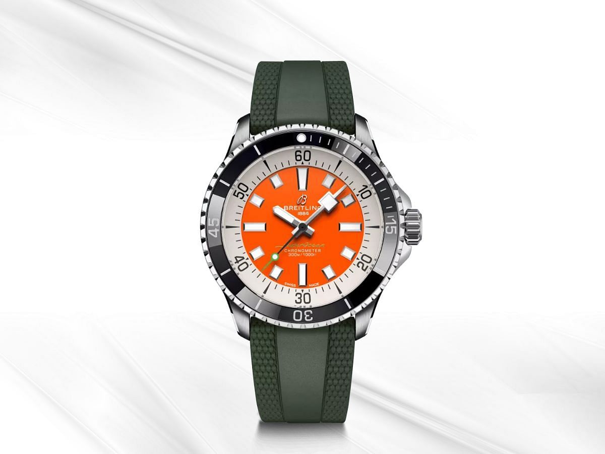 The Superocean automatic 42 Kelly Slater watch (Image via Breitling)