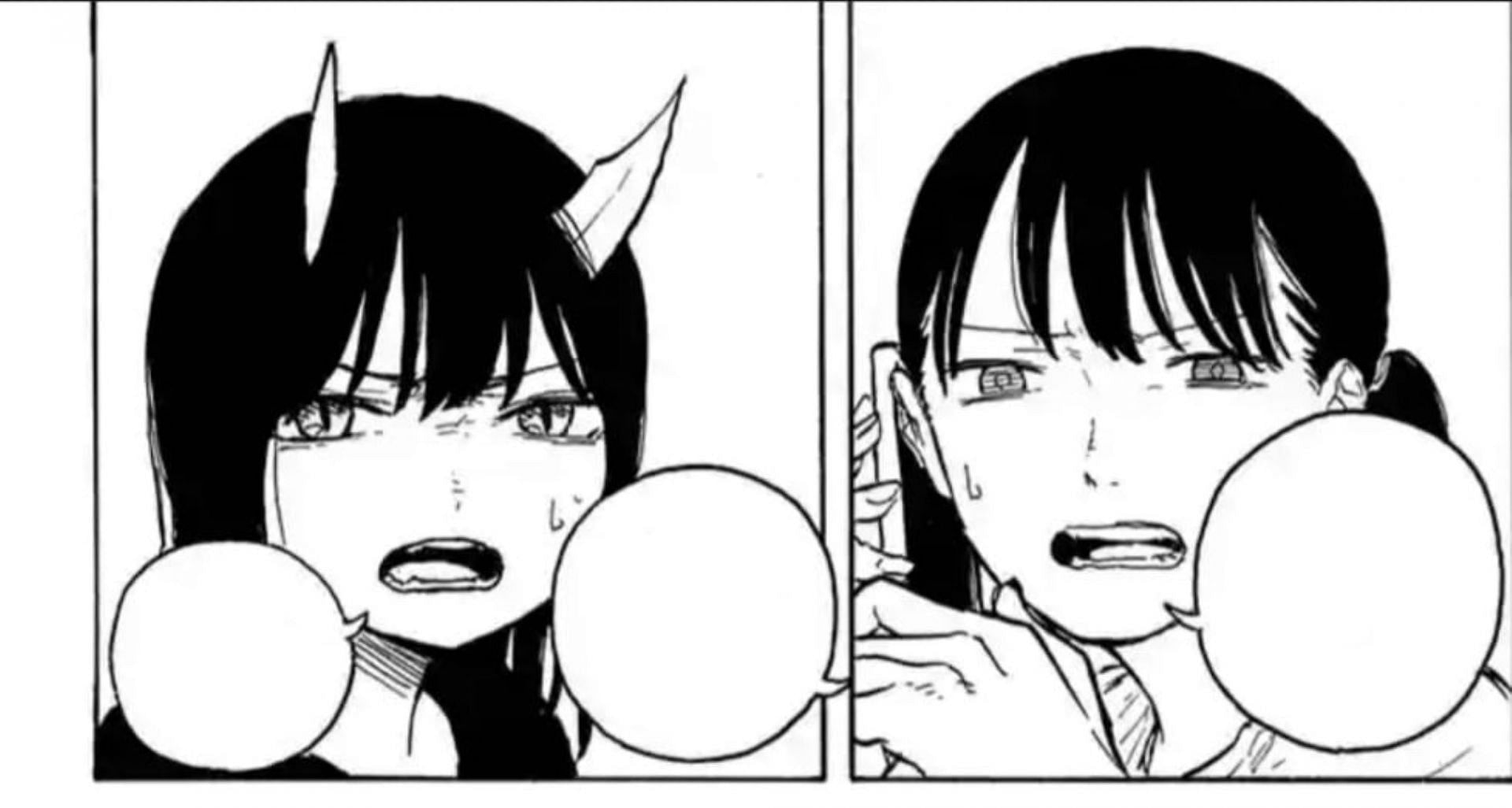 Ruri and her mother, as seen in the chapter (Image via Masaoki Shindo/Shueisha)