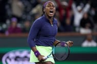 Coco Gauff at the 2024 BNP Paribas Open in Indian Wells, California - Getty Images