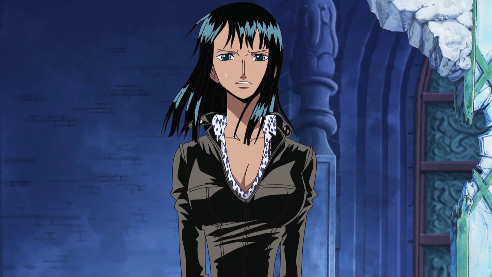 Nico Robin at Enies Lobby (Image via Toei Animation)