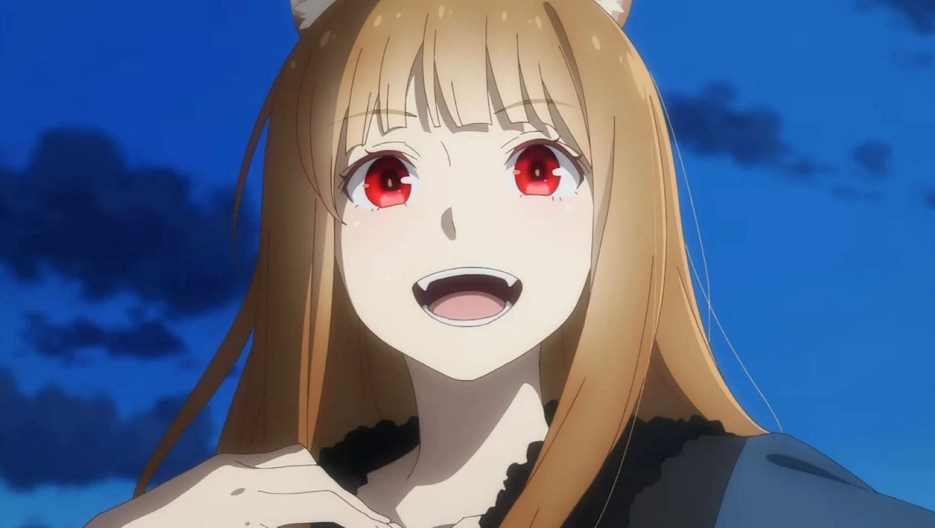 Holo, as seen in Spice and Wolf: Merchant Meets the Wise Wolf anime (Image via Studio Passione)