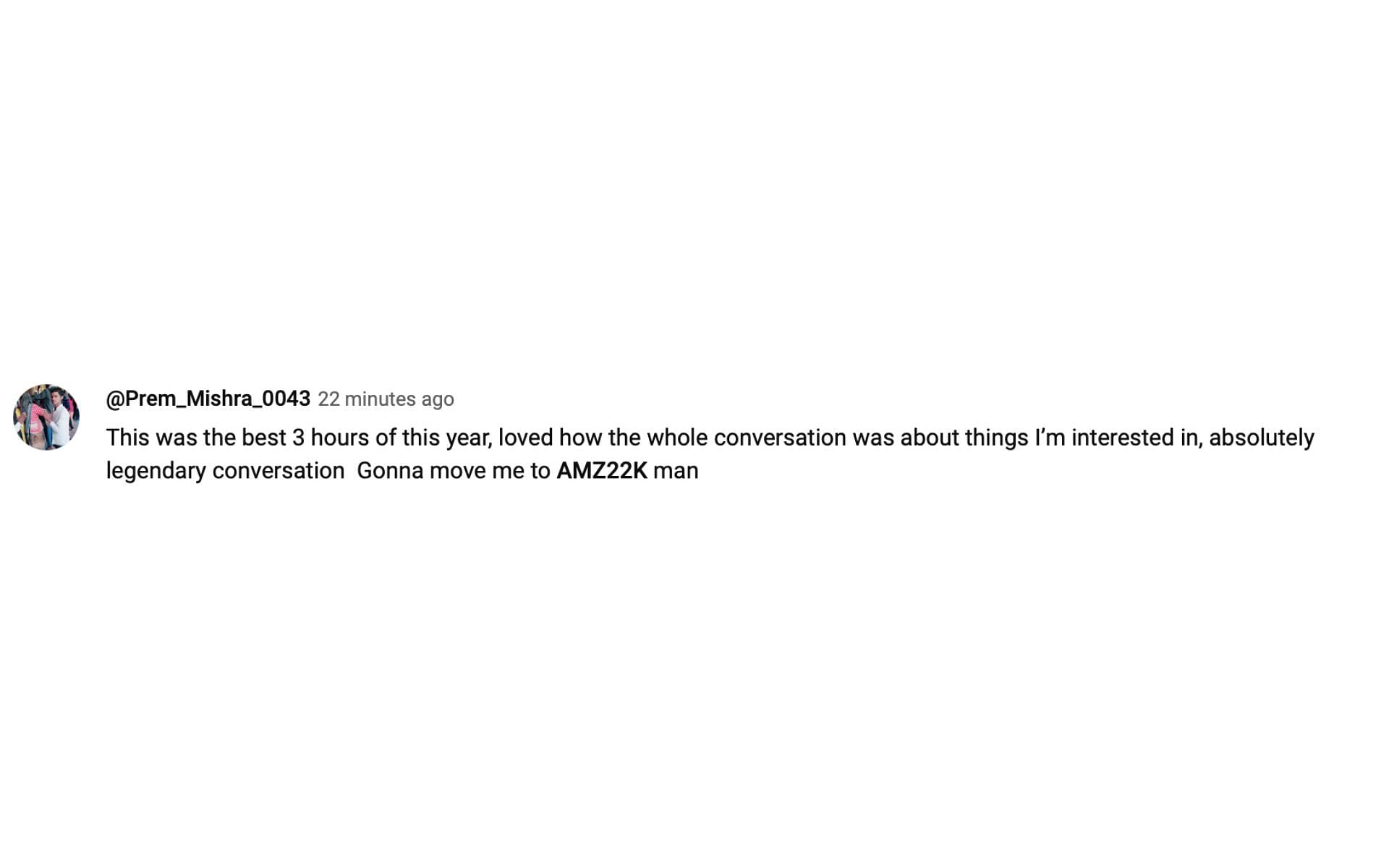 Fan reacting to the new Joe Rogan Experience episode [via PowerfulJRE on YouTube]