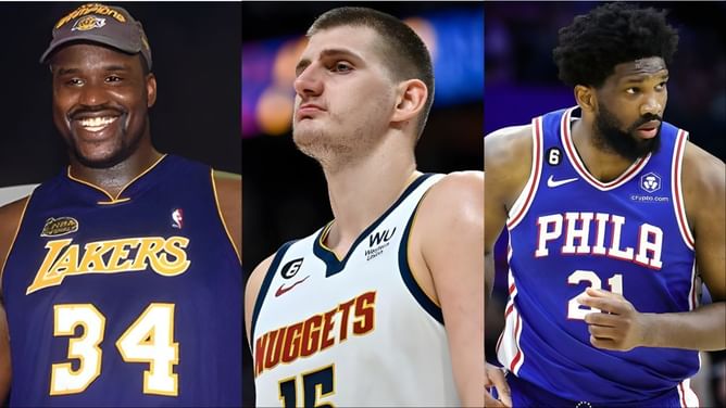 Stephen A. Smith weighs in on the great big man debate between Shaquille O'Neal, Joel Embiid and Nikola Jokic