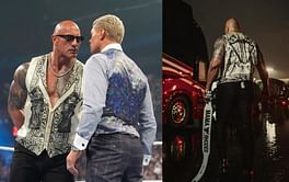 The Rock seemingly shares what he said to Cody Rhodes before vicious attack on WWE RAW