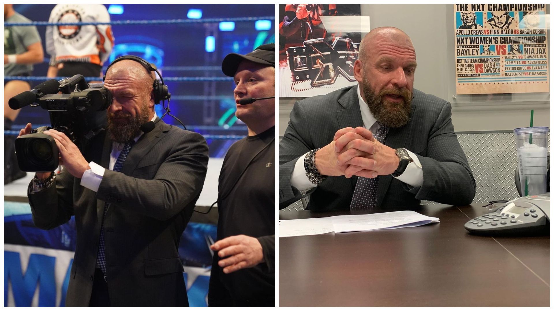 Triple H is the WWE Chief Content Officer.