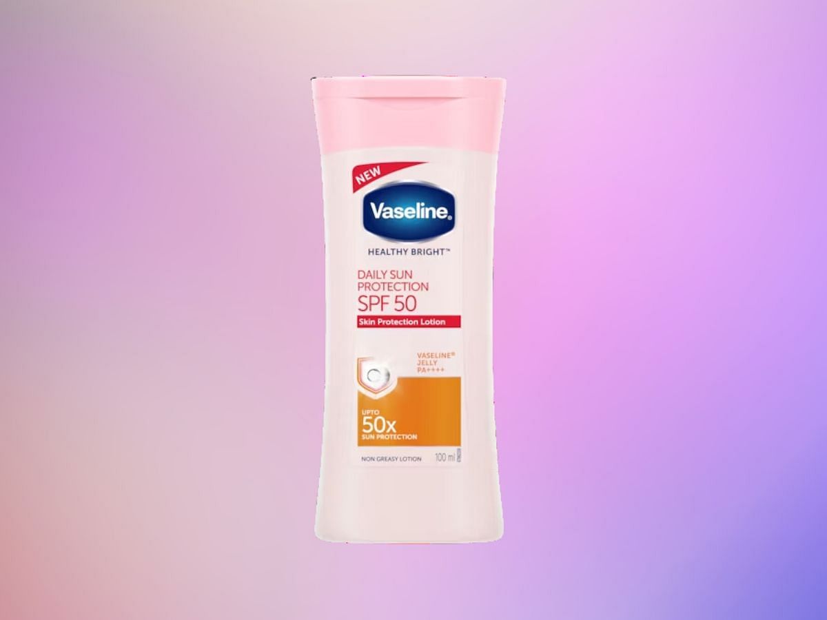 Vaseline Daily Sun Protection SPF 50 (Image via Vaseline)