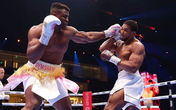 "He’s done that throughout his career” - Anthony Joshua’s coach pinpoints one of Francis Ngannou’s biggest “mistakes” in their clash