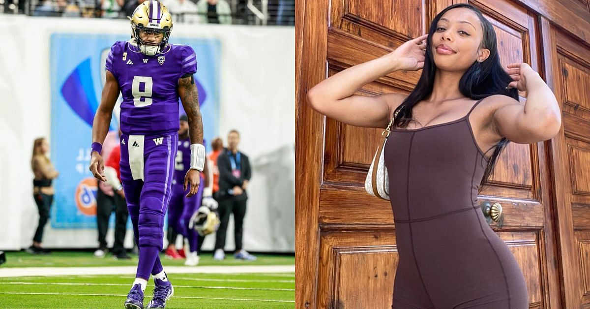 Nfl Combine Watch Michael Penix Jrs Gf Olivia Carter Shows Off Adorable Gesture By Former 8657