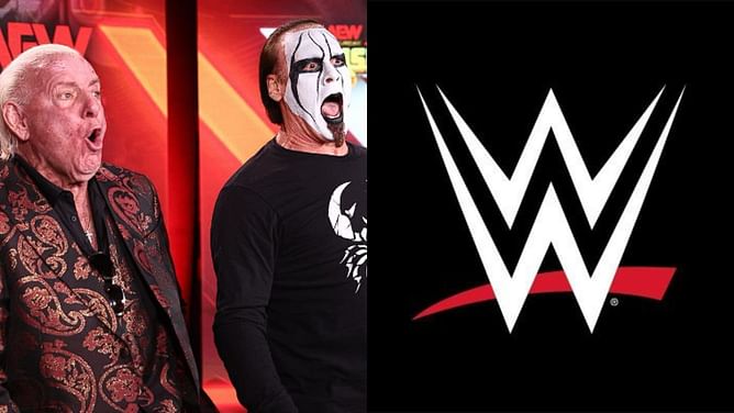 Ric Flair and 4 other WWE legends make their presence felt during Sting’s final AEW match