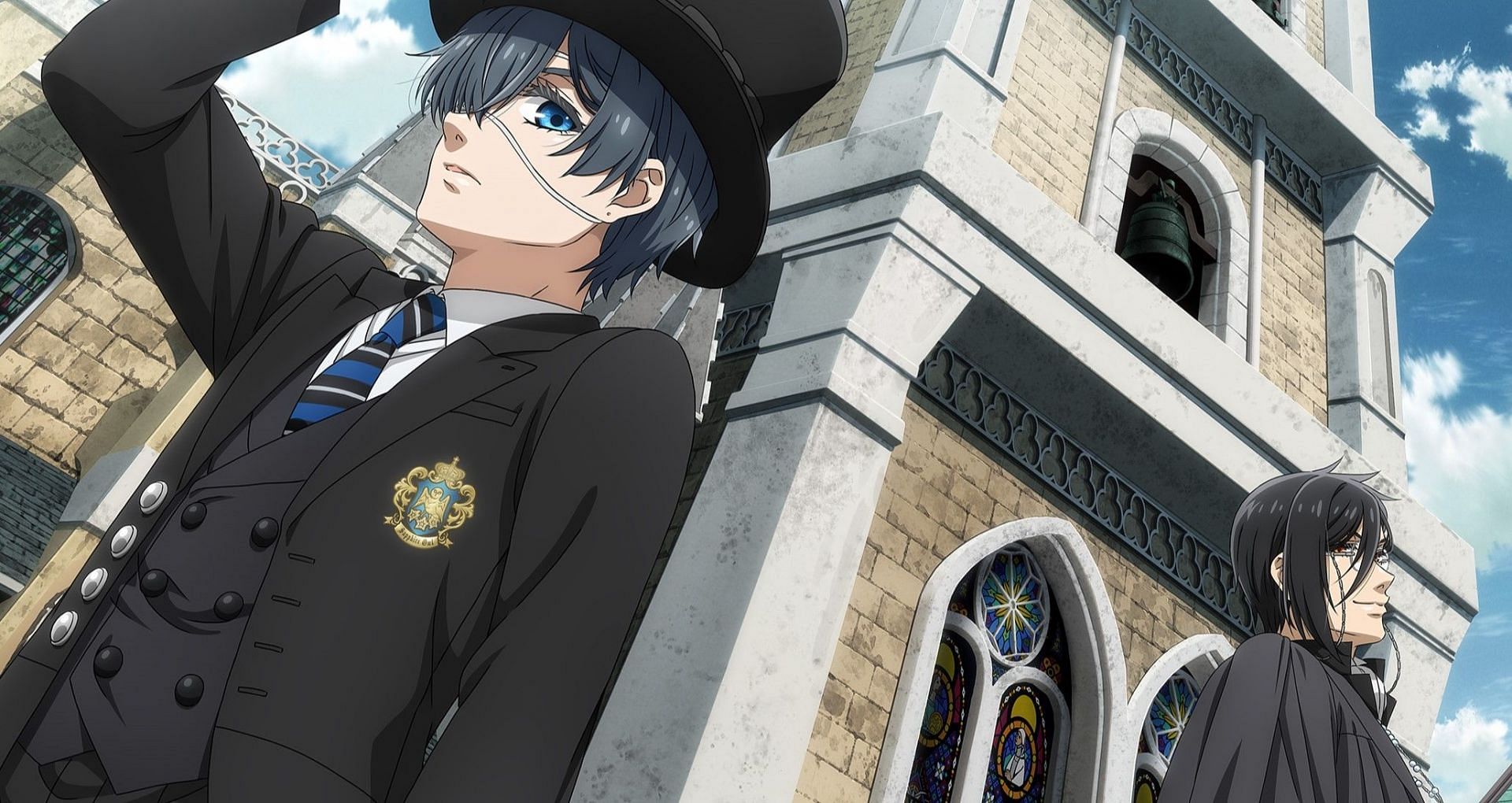 Ciel and Sebastian, as seen in Black Butler Season 4 (Image via CloverWorks)