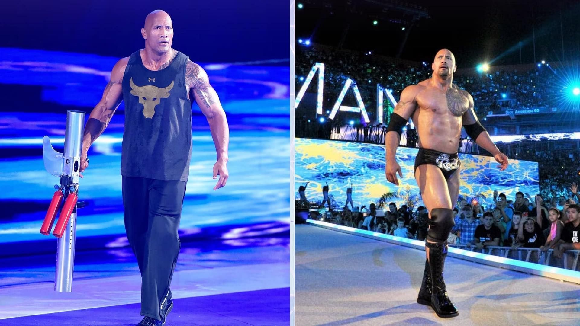 The Rock has had classic matches at WWE WrestleMania