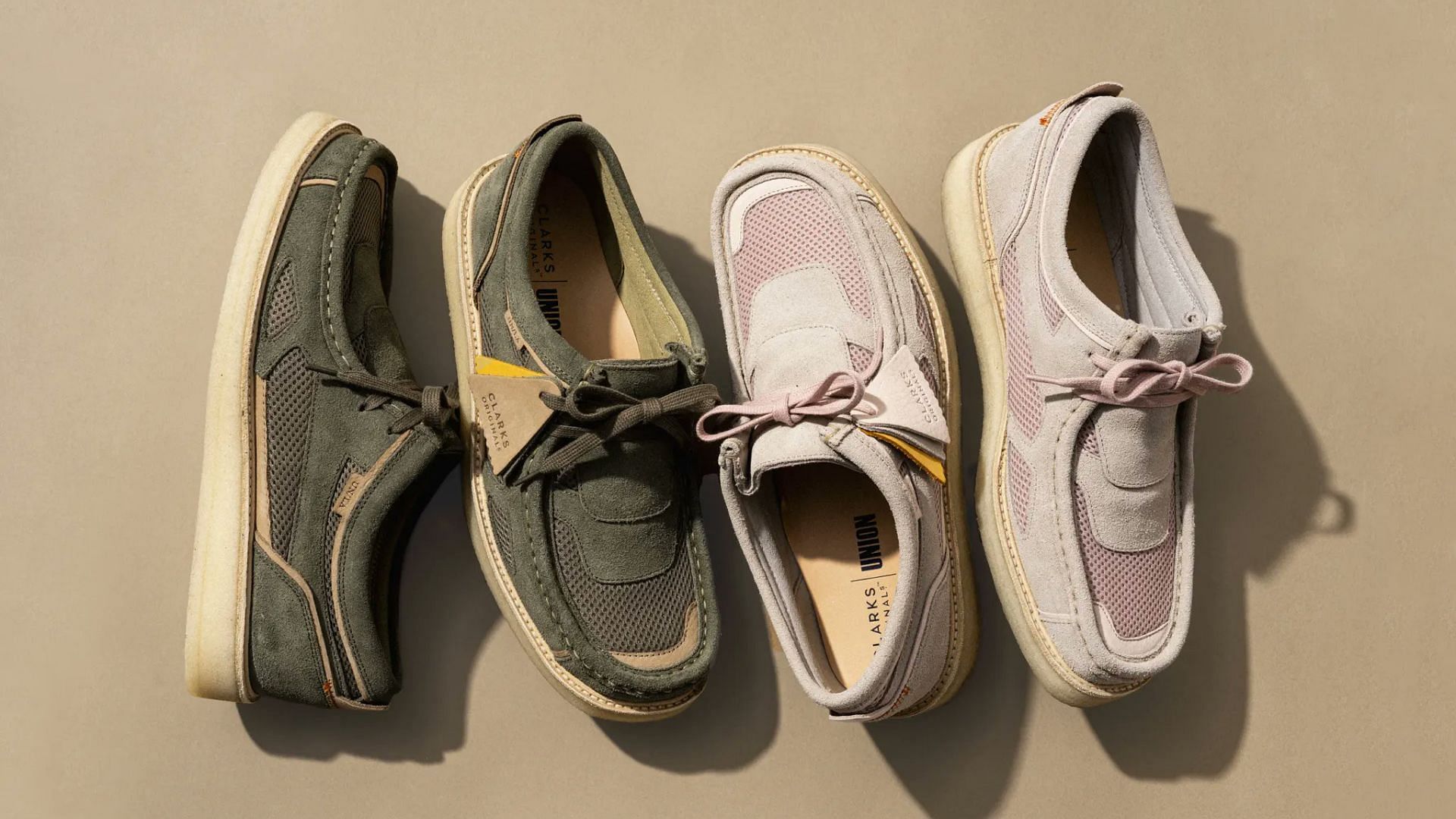 Union x Clarks Originals Wallabee collection