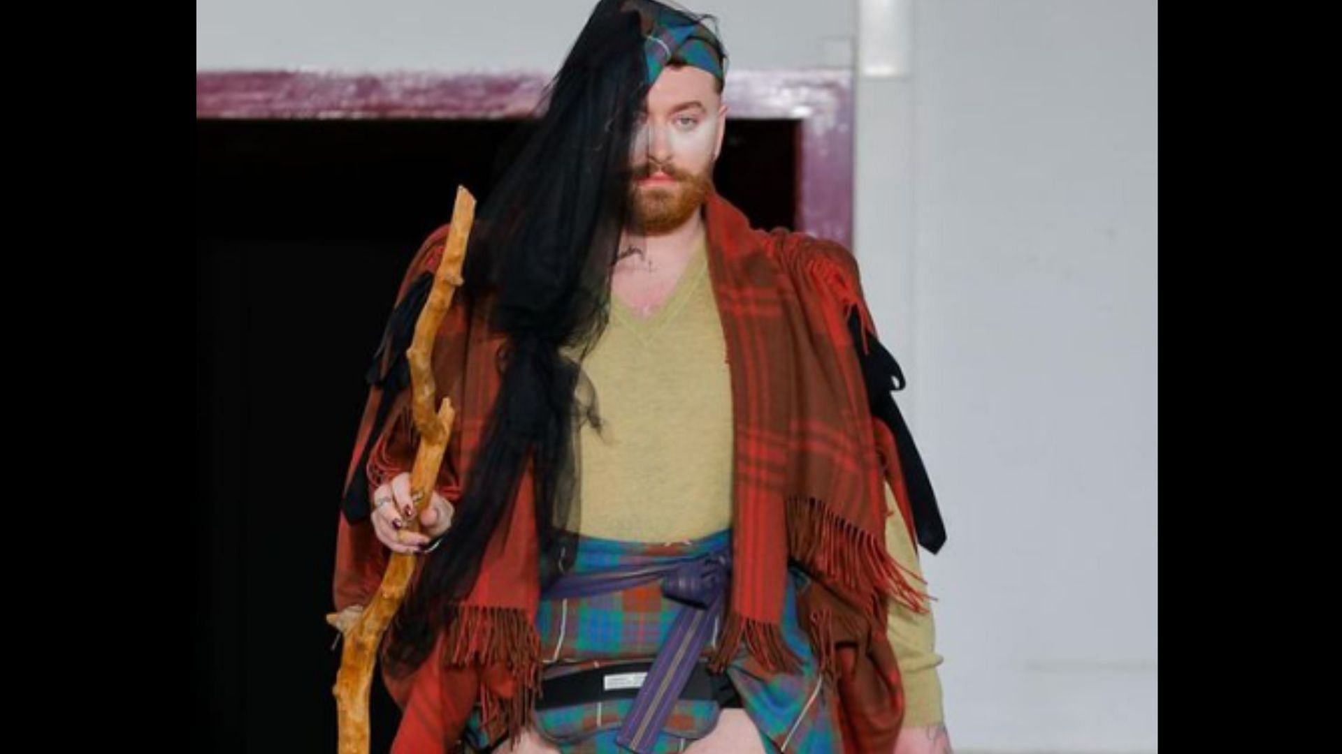 Sam Smith leaves netizens alarmed following Vivienne Westwood runway appearance (Image via samsmith/Instagram)