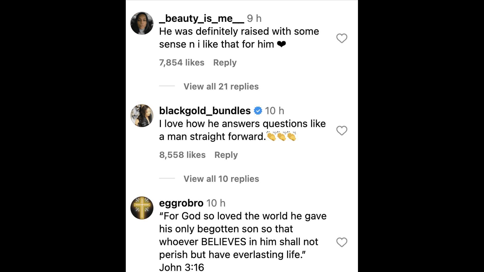 Social media users applaud Choppa for his answers addressing the Blueface and Chrisean Rock controversy. (Image via @theshaderoom/ Instagram)