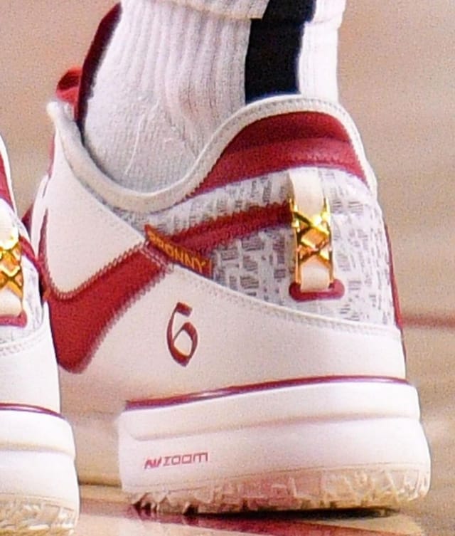 bronny james custom shoes