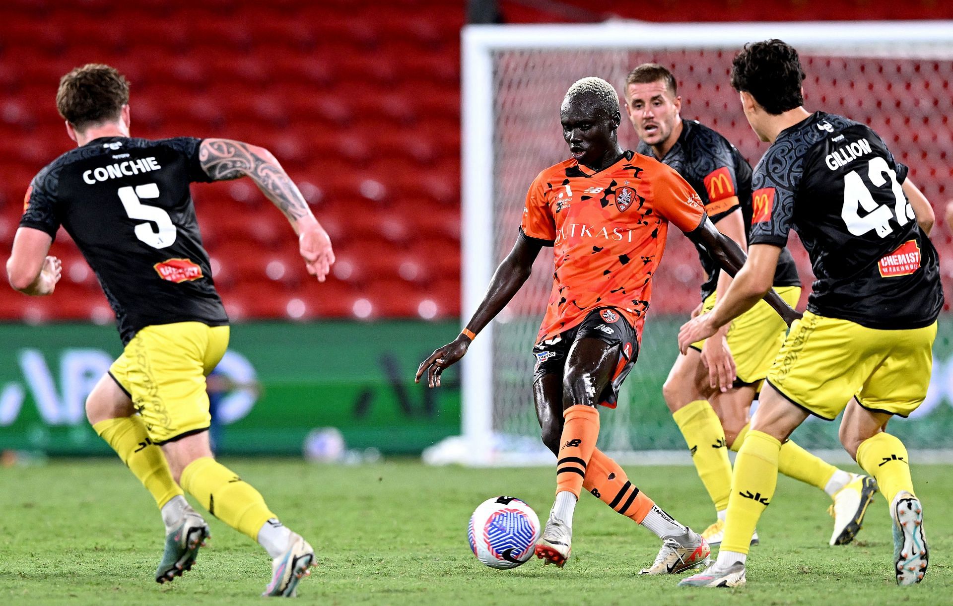 A-League Men Rd 15 - Brisbane Roar v Wellington Phoenix