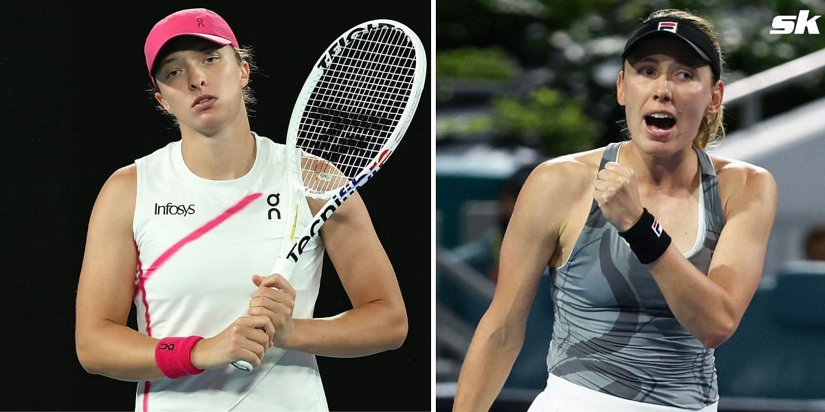 Ekaterina Alexandrova upset Iga Swiatek at the Miami Open