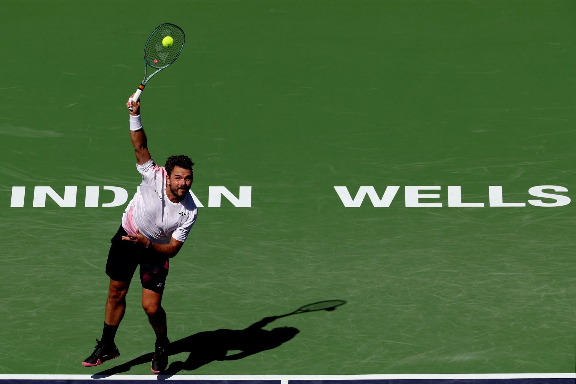 Stan Wawrinka lost in the first round at Indian Wells to Tomas Machac