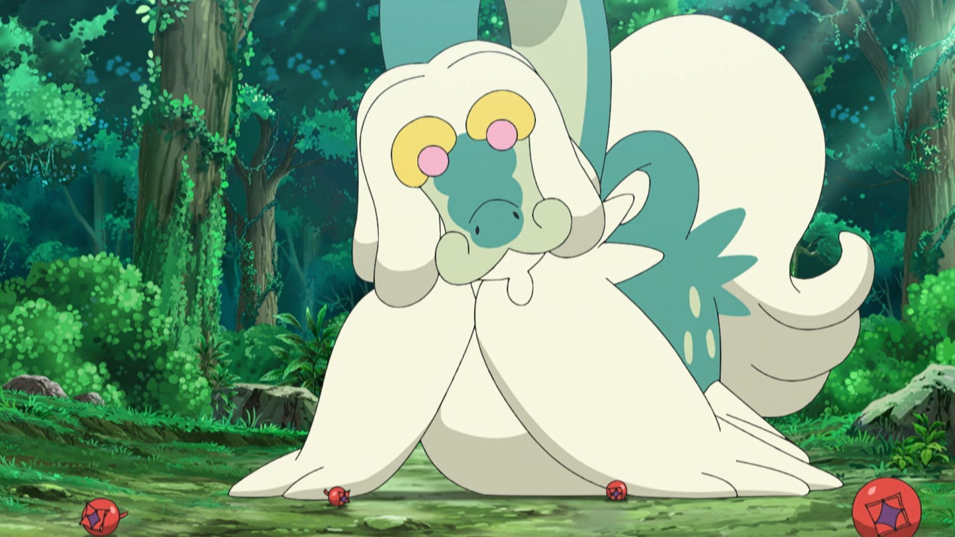 Drampa is one of the newest creatures to come to Pokemon GO (Image via The Pokemon Company)