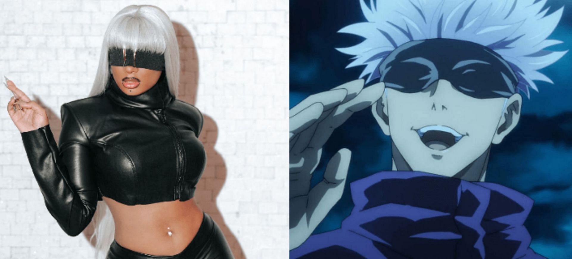 Megan Thee Stallion s Gojo Cosplay has Jujutsu Kaisen fans begging