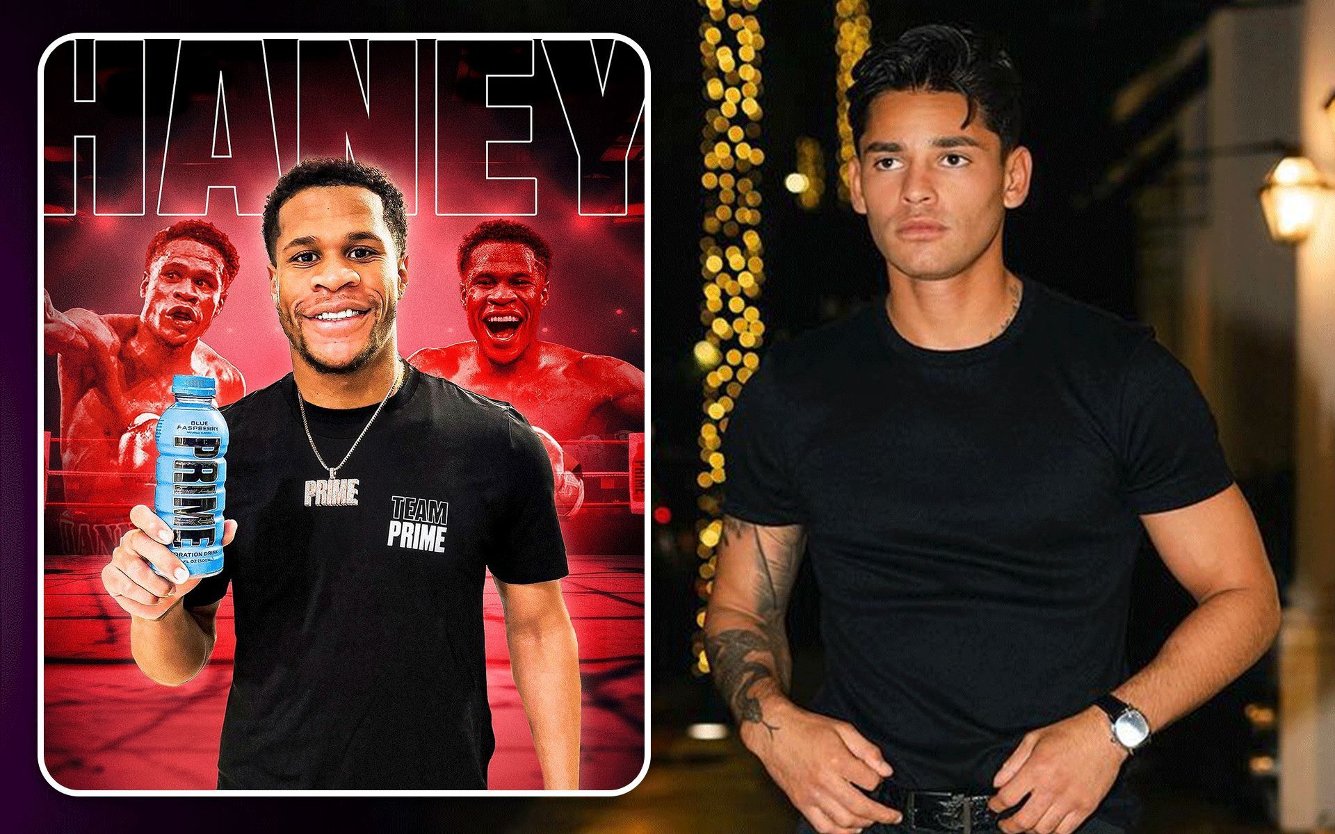 Who else would satan support other than Devil Haney" - Ryan Garcia sounds  off on Devin Haney for signing deal with PRIME