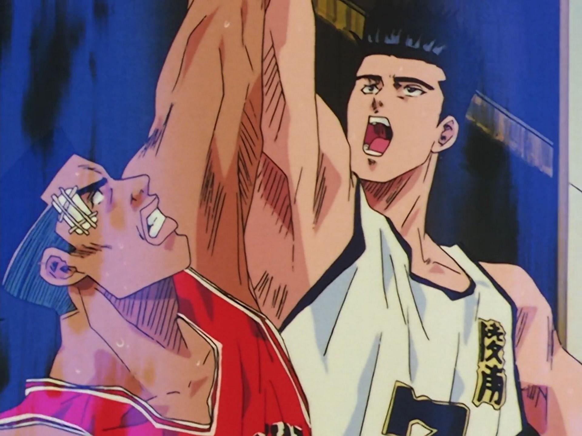 Akira Sendoh as seen in Slam Dunk (Image via Toei Animation)