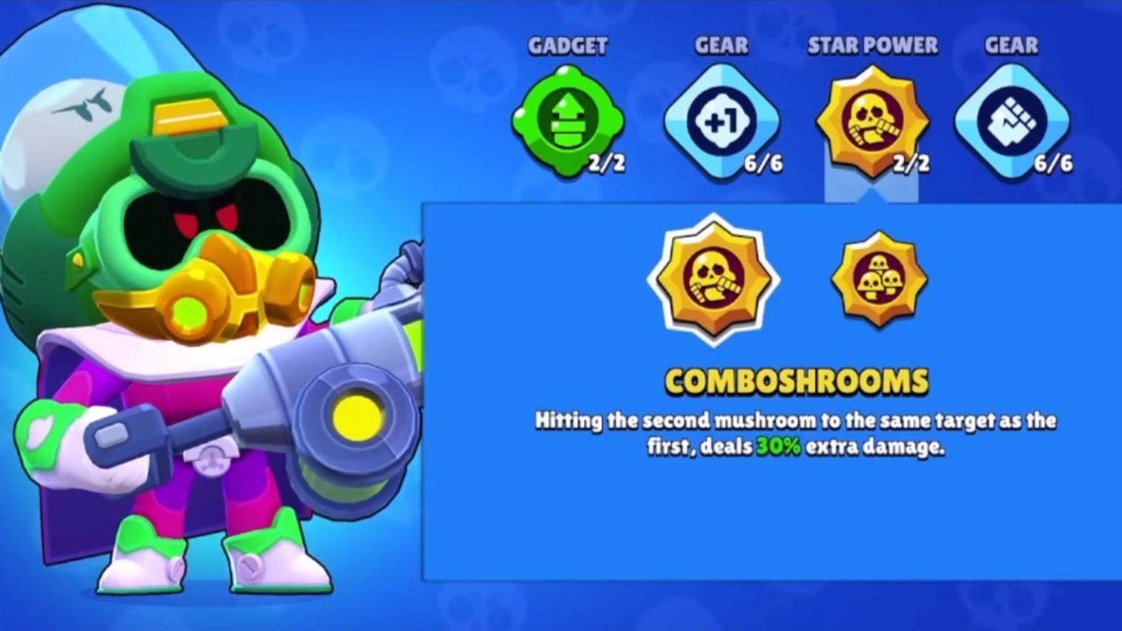 Comboshrooms Star Power (Image via Supercell)