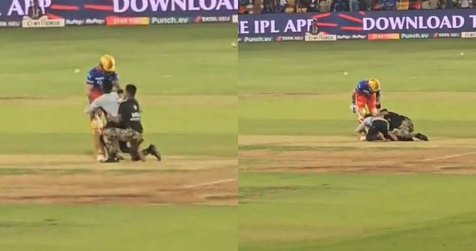 IPL 2024 : पंजाब किंग्स के खिलाफ मुकाबले में विराट कोहली से मिलने के लिए फैन ने उड़ाई नियमों की धज्जियाँ, वीडियो आया सामने