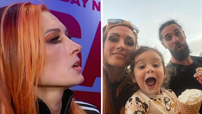 Becky Lynch sends an emotional message to Seth Rollins and daughter Roux; Nikki Bella and Natalya react