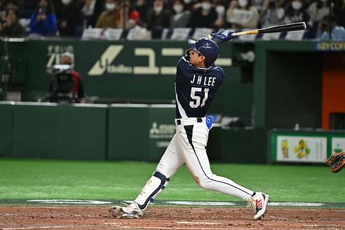 Giants Slugger Jung Hoo Lee (Image via Getty)