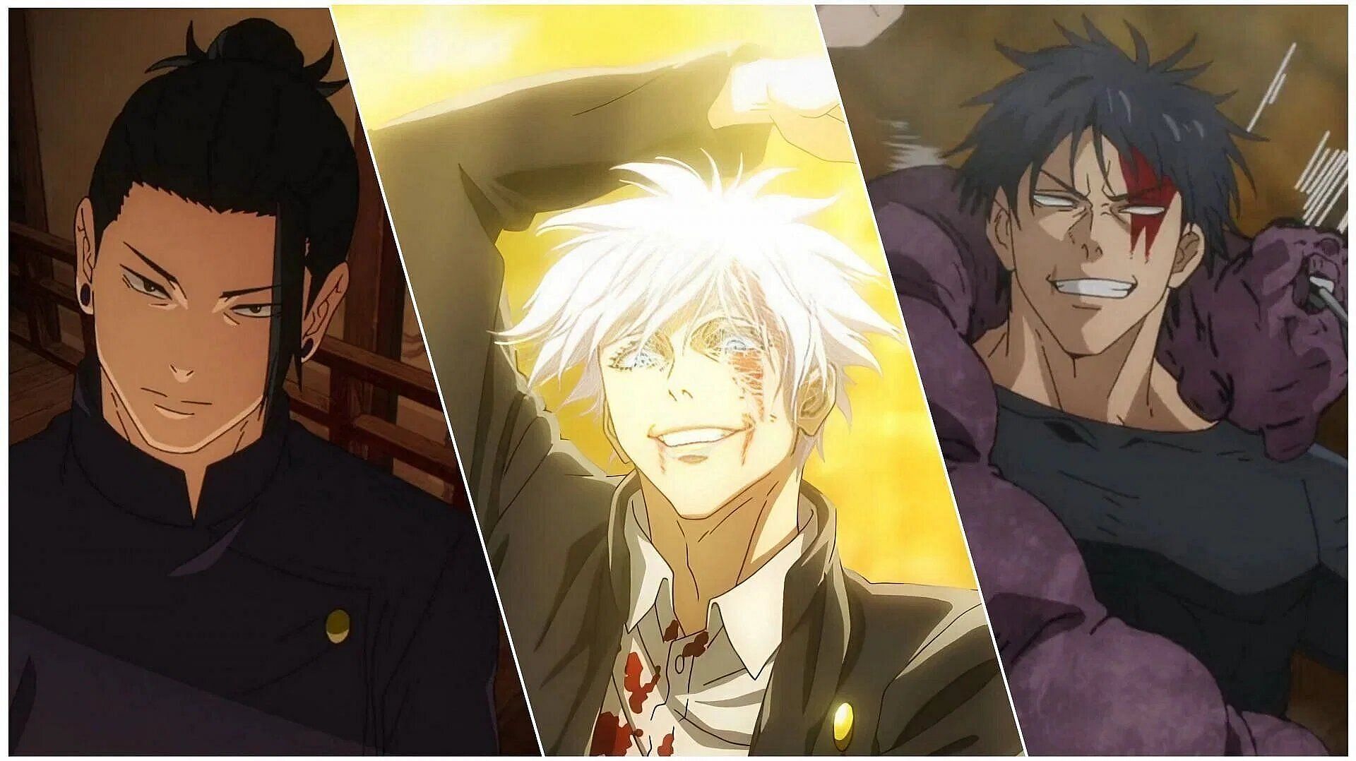 Geto, Gojo, and Toji during the Hidden Inventory arc (Image via MAPPA).