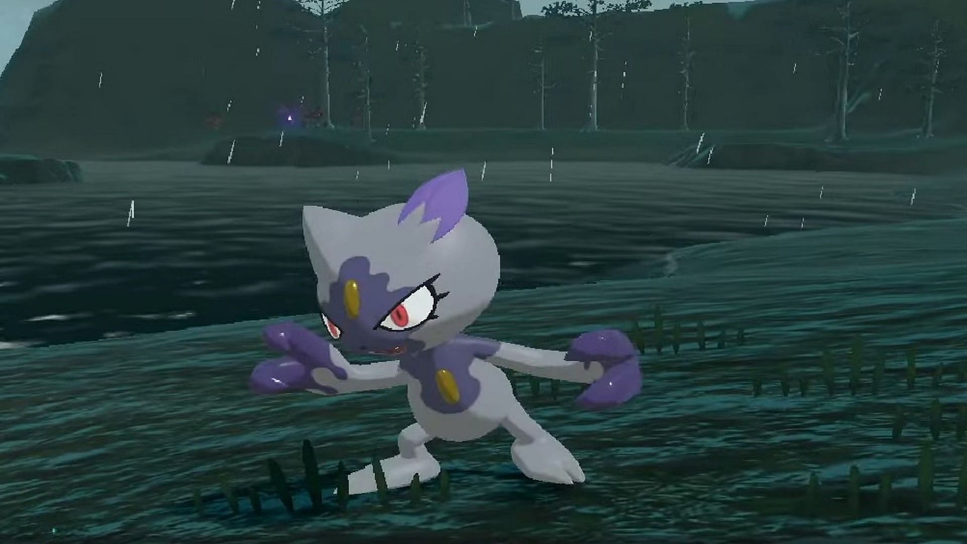 Hisuian Sneasel evolves into Sneasler, a powerful Fighting and Poison-type (Image via Game Freak)