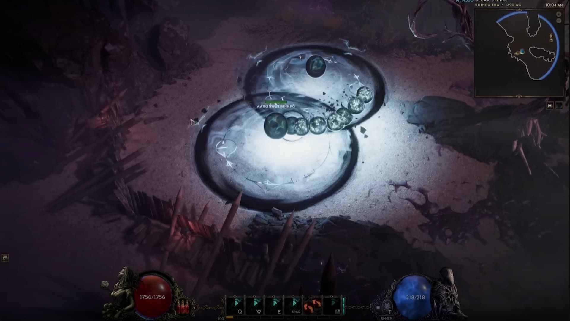The infamous Profane Veil Warlock bug is now fixed (Image via Eleventh Hour Games and Action RPG/YouTube)