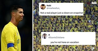 “Not a real player just a clown”, “You’re not here on vacation” - Fans blast Cristiano Ronaldo’s Al-Nassr teammate after loss to Al Ain