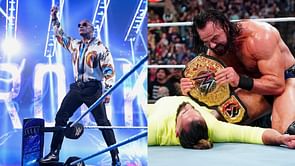 Drew McIntyre takes a shot at Seth Rollins after he gives The Rock a new nickname on WWE RAW